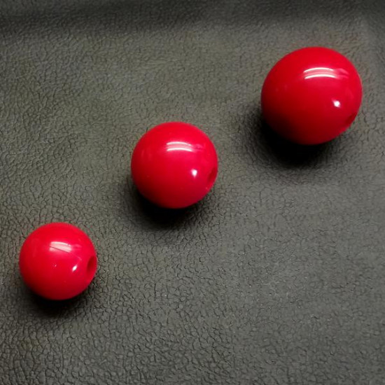 Silikonball einzeln, rot